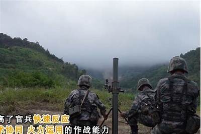 国产迫击炮实战演示视频，震撼声效与精准制导技术揭秘